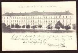   Ansichtskarte AK K. und K. Infanterie-Cadettenschule in Hermannstadt 