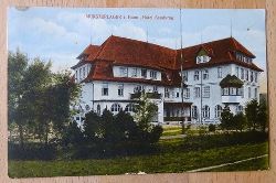   Ansichtskarte AK Munsterlager i. Hann. Hotel Sandkrug (Feldpostkarte mit Stempel S.B. 9. Komp. I.R. 412) 