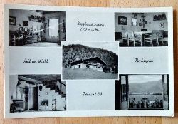   Ansichtskarte Reit im Winkl. Berghaus Soyter (5 Motive) 