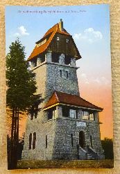  Ansichtskarte AK Hanskhnenburg-Aussichtsturm a.d. Acker, Harz 