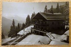   Ansichtskarte AK Waidring. Alpengasthof Steinplatte (hinten mit Stempel des Gasthofes) 