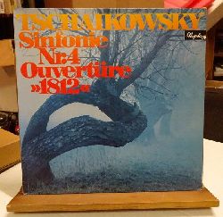 Ancerl, Karel und Die Wiener Symphoniker  Tschaikowsky. Sinfonie Nr. 4 Ouvertre 1812 LP 33 1/3 
