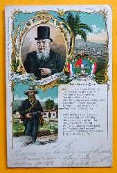   Ansichtskarte AK Paul Krger. Prsident von Transvaal / Nationalhymne der Buren (Farblitho) 