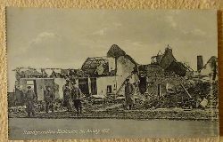   Ansichtskarte AK Handgranaten-Explosion bei Annay 1915 (Feldpostkarte) 