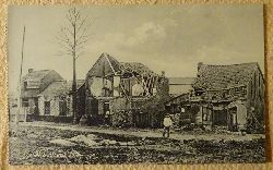   Ansichtskarte AK St. Laurent 1916 (im Krieg zerstrte Huser) (Feldpostkarte) 