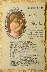   Ansichtskarte AK Nouvelles Litanies des Filles a Marier (A reciter chaque jour, pieds nus, en chemise, a son lever et a son coucher) 