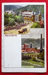  Ansichtskarte AK Alexisbad. Magdesprung (Knstlerkarte v. H. Bahndorf) 