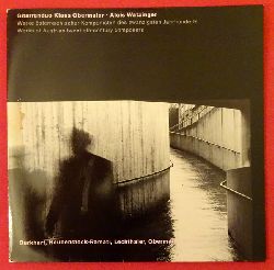 Obermaier, Klaus und Alois Watzinger  Werke sterreichischer Komponisten Des Zwanzigsten Jahrhunderts - Works Of Austrian Twentieth-Century Composers (LP 33 1/3) 