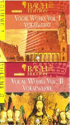 Bach, Johann Sebastian  2 x 8 CD. Bach. Vocal Works / Vokalwerke Vol. I + II 