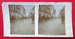   Original Stereoskopie.-Fotografie (Stereobild. Stereophotographie). Innsbruck 1909. 100-Jahr Feier 