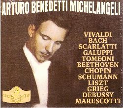 Michelangeli, Arturo Benedetti  3 CD. spielt Vivaldi, Bach, Scarlatti, Galuppi, Tomeoni, Beethoven, Chopin, Schumann, Liszt, Grieg, Debussy, Marescotti) 