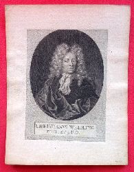   Kupferstich Christianus Weidling (1660-1731) gez. v. Bernigeroth 