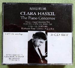 Haskil, Clara  The Piano Concertos (Mozart: Piano Concertos Nos. 9 KV 271; 13 KV 415; 19 KV 459; 20 KV 466; 23 KV 488 + Beethoven Piano Concertos Nos. 3 & 4) 