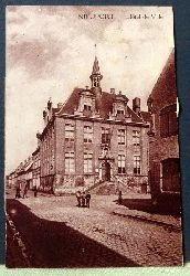   Ansichtskarte AK Nieuport. Hotel de Ville (Stempel K.D. Feldpostamt XXII. Res. Korps) 