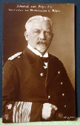   Ansichtskarte AK Admiral von Schroeder. Kommandant der Marinetruppen in Belgien 
