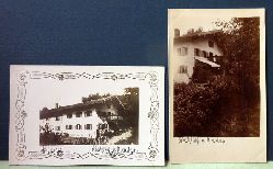   2 Ansichtskarten AK Schatzlhof v. R. aufgenommen Schliersee (2 Fotopostkarten) 