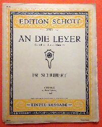 Schubert, Franz  An die Leyer ("Ich will von Atreus Shnen". Notenheft. Gesang mit Klavierbegleitung mittel) 