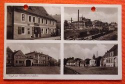   Ansichtskarte AK Gru aus Dahlenwarsleben (4 Motive, u.a. Restaurant zur Post) 