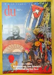 Coninx, Hans-Heinrich (Hg.)  DU 1993 Heft 12 (Zeitschrift fr Kultur) (Los cubanos. Metamorphosen einer Revolution. Aufnahmen von Ren Burri) 