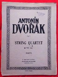 Dvorak, Antonin  Streichquartett / String Quartett Op. 51 in E flat major (Violino I + II, Viola, Violoncello) 