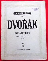 Dvorak, Antonin  Quartett fr zwei Violinen, Viola und Violoncello Op. 96 D dur - F major - Fa majeur (Violino I + II, Viola I, Violoncello) 