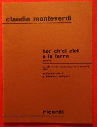Monteverdi, Claudio  hor ch