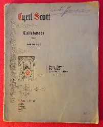 Scott, Cyril  Tallahassee Suite for Violin and Piano (1. Bygone Memories; 2. After Sundown; 3. Negro Air and Dance) 