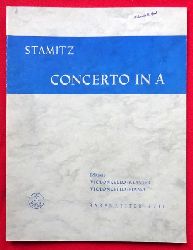 Stamitz, Carl  Concerto in A (Fr Violoncello und Klavier) 