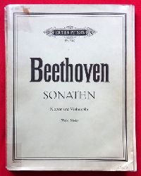 Beethoven, Ludwig van  Sonaten fr Klavier und Violoncello (Hg. Walter Schulz) 