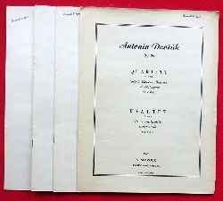 Dvorak, Antonin  Quartett fr (2) zwei Violinen, Bratsche und Violoncello Op. 96 F dur (Violino I + II, Viola I, Violoncello) 