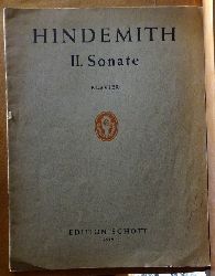 Hindemith, Paul  Sonaten fr Klavier (1936) hier: II. Sonate Klavier 