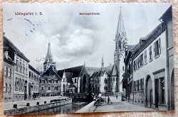   Ansichtskarte AK Weingarten (Bahnhofstrae) 
