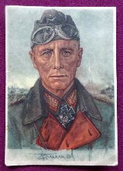 Willrich, W.  Knstler-Ansichtskarte AK Unsere Panzerwaffe v. W. Willrich: Generalfeldmarschall Rommel 