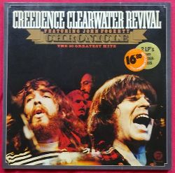 Creedence Clearwater Revival (CCR)  3 Titel / 1. 2 x 2 LP / 1. Chronicle 1 (The 20 Greatest Hits. Feat. John Fogerty) + Single 