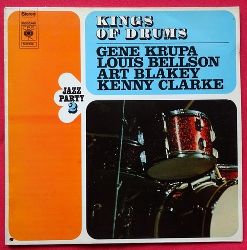 VA  Kings of Drums. Gene Krupa, Louis Bellson, Art Blakey, Kenny Clarke (LP 33 1/3) 