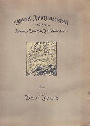 Jauch, Paul  Zwlf Zeichnungen zu Ludwig Finckhs "Jakobsleiter" (Vorwort Ludwig Finckh) 