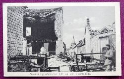   Ansichtskarte AK Zusammengeschossener Ort an der Lorettohhe 