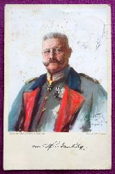 Vogel, Hugo  Ansichtskarte AK Hindenburg, nach dem Leben gemalt von Hugo Vogel 