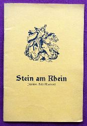  Illustrierter Fhrer durch Stein am Rhein (Ct. Schaffhausen) 