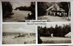   Ansichtskarte AK DRK Jugendzeltlager Altenteil Insel Fehmarn 