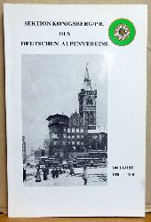 Mrz, Fritz  Sektion Knigsberg/Pr. des Deutschen Alpenvereins (100 Jahre 1890-1990) 