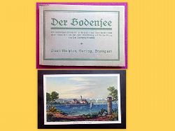 Finckh, Ludwig  Der Bodensee (Ein knstlerisches Album mit 10 Ansichten und Landschaften nach alten Aquarellen und mit einer Einfhrung und Beschreibung v. Dr. Ludwig Finckh) 