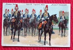   Reklamebild / Kaufmannsbild / Sammelbild Premier Kakao- u. Schokoladen-Werke (Serie XI. Englisches Militr 1. Royal-Horse Guards) 