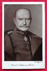 Beseler, Hans von  Ansichtskarte. General der Infanterie von Beseler (Wohlfahrts-Postkarte Zentraldepot fr Liebesgaben des stellvertretenden Militr-Inspekteurs der freiwilligen Krankenpflege) 