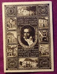 Beethoven, Ludwig van  Ansichtskarte AK (Ganzsache) sterreichs Beethovenfeier 1827-1927 (mit Text vorne) 
