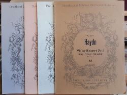 Haydn, Joseph  Violin-Konzert Nr. 2 / G-dur (Stimmhefte Violine I, II, Viola und Ba) 