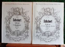 Schubert, Franz  Stndchen (zgernd, leise) fr Altstimme, vierstimmigen Mnnerchor und Klavier D 920 (op. post. 135) + fr Altsolo, Frauenchor und Klavier (D 921 op.post. 135) 