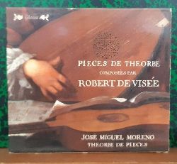 Moreno, Jose Miguel  Pieces de Theorbe (mit 74seitigem Beiheft in spanisch, franzsisch, englisch und deutsch) 