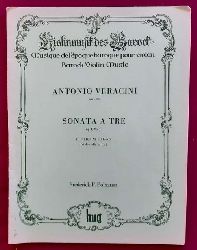 Veracini, Antonio  Sonata a Tre op. I No. 7 (Frederick F. Polnauer) (Due Violini e Piano (Violoncello ad. lib.) 