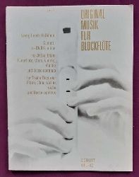 Hndel, Georg Friedrich  Sonate I c.Moll / C minor fr Altblockflte (Querflte, Oboe, Violine), Violine und Basso continuo (Hg. Helmut Mnkemeyer) 